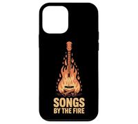 Guitare au feu de Camp Songs by The Fire Fire Guitare Acoustique Coque pour iPhone 12 Mini