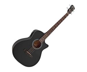 Guitare basse acoustique AB-100BK par Gear4music Black