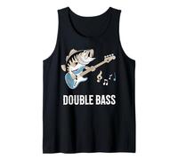 Guitare basse amusante pour la pêche, la blague et la contrebasse Débardeur