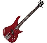 Guitare Basse Chicago 3/4 par Gear4music, Trans Red Rouge