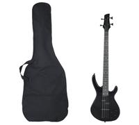 Guitare basse électrique pour débutants avec sac noir 4 4 46