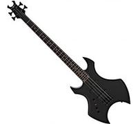 Guitare Basse Harlem X pour Gaucher par Gear4music, Noir