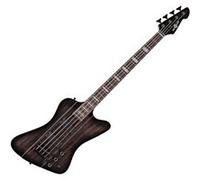Guitare Basse Harlem Z par Gear4music, Trans Black