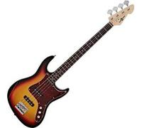 Guitare Basse LA II par Gear4music, Sunburst