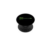 Guitare Basse Lake Shadow Love Reflection Silhouette Métal PopSockets PopGrip Adhésif