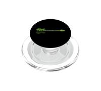 Guitare Basse Lake Shadow Love Reflection Silhouette Métal PopSockets PopGrip pour MagSafe