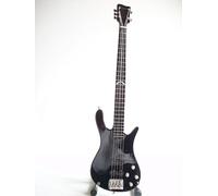 Guitare basse miniature noire de Robert Trujillo de Metall