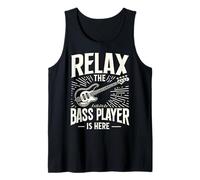 Guitare Basse Relax The Bass Player is Here Guitarist Débardeur