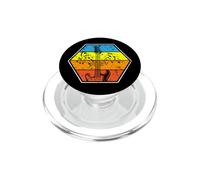 Guitare Basse rétro Musique Guitare Basse électrique PopSockets PopGrip pour MagSafe