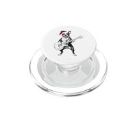 Guitare Boston Terrier Dad Christmas PopSockets PopGrip pour MagSafe