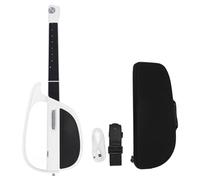 Guitare Brillixa, Guitare Pliable sans Cordes C1 avec Sac de Rangement et accompagnement Automatique, Guitare de Voyage avec système d'accompagnement intégré (Blanc)