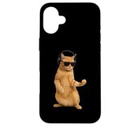 Guitare Cat Air Coque pour iPhone 16 Plus
