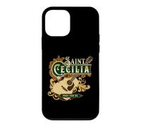 Guitare catholique St Cecilia de Rome Patron de la Musique Coque pour iPhone 12 Mini