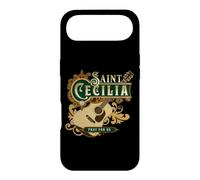 Guitare catholique St Cecilia de Rome Patron de la Musique Coque pour iPhone Air