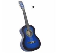 Guitare classique 3/4 - vidaXL - Bleu - Tilleul massif - Échelle 58,5 cm - Longueur 91,5 cm - Largeur 35 cm