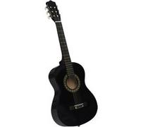 vidaXL Guitare classique de débutants et enfants Noir 1/2 34""