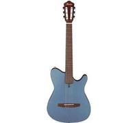 Guitare classique électro Ibanez FRH10N-IBF Indigo Blue Metallic Flat G