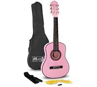 Guitare classique - Music Alley - MA-51 - Taille 1/2 - Couleur Rose - Housse incluse