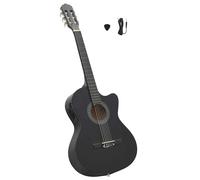 Guitare Classique Pan Coupé Western et Egaliseur 6 Cordes Instrument vidaXL