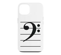 Guitare Clef Bassist Note de Musique Jazz Blues Coque pour iPhone 13