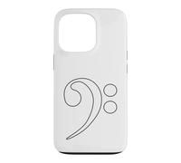 Guitare Clef Bassist Note de Musique Jazz Blues Coque pour iPhone 13 Pro