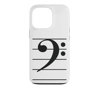 Guitare Clef Bassist Note de Musique Jazz Blues Coque pour iPhone 13 Pro