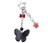 Guitare/croix/arc/Dices Porte-clés Papillon Nœud Téléphone Cordon Perles Téléphone Charme Bracelet Anti-Perdu Chaînes Ornement Fête et Date Accessoires, c, taille unique