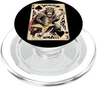 Guitare de Guitare Singe en métal Lourd King of Spades PopSockets PopGrip pour MagSafe