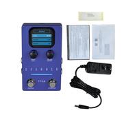 Guitare de pédale LOOPER avec machine à rythmes, station de boucle et guitare Drumkit Effets pédales rythmiques beat machine guitare effets pédale