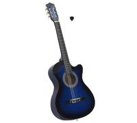 Guitare découpée Classique Occidentale 6 Cordes Bleu ombré 38",Guitares,2.3KG-70134