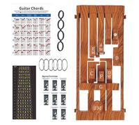 Guitare d'entraînement d'accords, presseur d'accords pour guitare, Entraîneur de guitare et outil d'apprentissage, Outil de pratique des accords de folk facile à appliquer avec table
