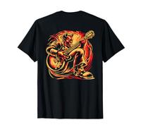 Guitare Diable rétro Rockabilly T-Shirt