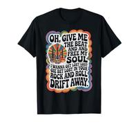 Guitare, Donne-Moi Le Rythme et libère Mon âme Hippie T-Shirt