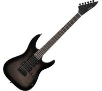 Guitare Electrique 6 Cordes 24 Frettes Electric Guitar Design Metal Rock Noir