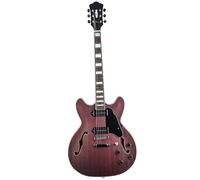 Guitare Électrique Adulte Durable De Beau Ton De Guitare Électrique De Jazz De Représentation Professionnelle(Black edged Red)