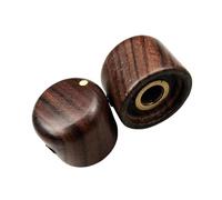 Guitare Électrique Avec Boutons De Volume Et De Tonalité Condensateurs Et Accessoires De Potentiomètre En Palissandre Boutons De Guitare Professionnels(2 PCS)