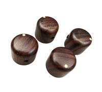 Guitare Électrique Avec Boutons De Volume Et De Tonalité Condensateurs Et Accessoires De Potentiomètre En Palissandre Boutons De Guitare Professionnels(4 PCS)