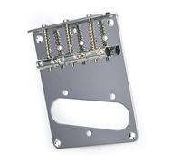 Guitare Électrique Avec Pont À Six Cordes Et Trois Touches Et Fileté Sous Le Cordier Chevalet De Guitare