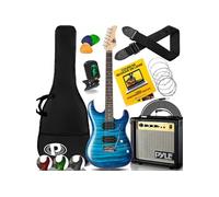 Guitare électrique - Pyle - Bleu Bleu