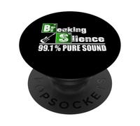 Guitare électrique Breaking Silence PopSockets PopGrip Adhésif