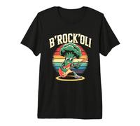 Guitare électrique B'Rock'Oli Funny Guitarist Rock N Roll T-Shirt Haut de Gamme