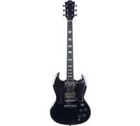 Guitare électrique Eko DV 300 Black Double Cut G