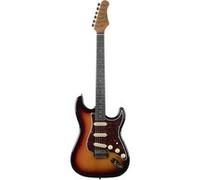Guitare électrique Eko ST 300 Sunburst Forme ST