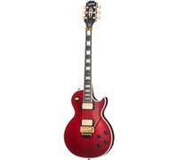 Guitare Électrique Epiphone Alex Lifeson Les Paul Custom Axcess Ruby Single Cut