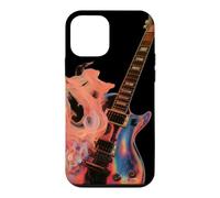 Guitare Electrique Flaming Design - Guitare Rock Rétro Coque pour iPhone 12 Mini