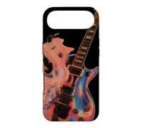 Guitare Electrique Flaming Design - Guitare Rock Rétro Coque pour iPhone Air