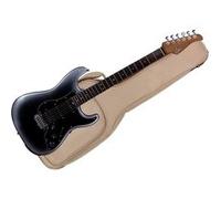 Guitare électrique forme ST Mooer GTRS-P800 - Dark Silver + housse
