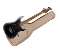 Guitare électrique forme ST Mooer GTRS-P801 - Dark Silver + housse