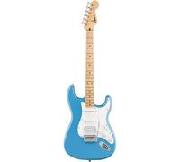 Guitare électrique FSR Squier Sonic® Stratocaster® HSS, touche en érable, pickguard blanc, California Blue