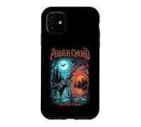 Guitare électrique Guitariste Power Chord Heavy Metal Music Lake Coque pour iPhone 11